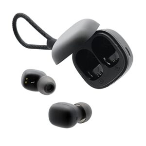 adv. 500 true wireless earbuds, world's smallest wireless bt 5.2 earphones wide-range connection, touch control, built-in mic, powerful sound with deep bass [black]