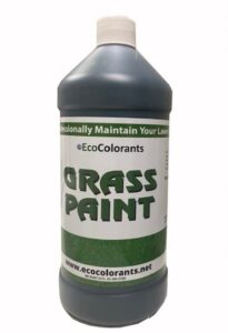 ecocolorants green grass paint 32 oz(quart)-eco-friendly , made in the usa, lawn colorant, turf paint, dye, covers up to 1,000 square feet, spray, (ggp1q)