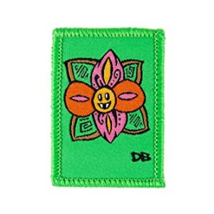 Dime Bags Interchangeable Accessory Patches | Removable Patches for Dime Bags Customization | 2-Pack (Pollination Station)