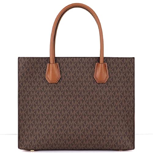 Michael Kors Mercer Large Brown Convertible Tote Bag