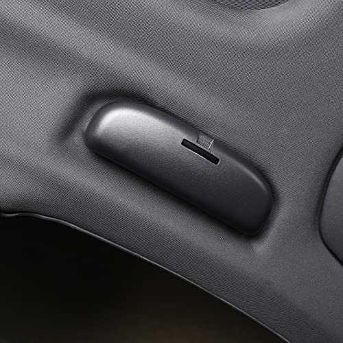 TAIKOO Car Sunglasses Holder for Volvo XC90 S90 V90 Xc60 S60 V60 Accessories，car Glasses Holder ，Protect Your Sunglasses from Scratches (for Volvo Xc90 S90 V90)