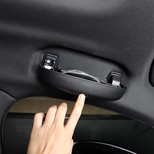 TAIKOO Car Sunglasses Holder for Volvo XC90 S90 V90 Xc60 S60 V60 Accessories，car Glasses Holder ，Protect Your Sunglasses from Scratches (for Volvo Xc90 S90 V90)