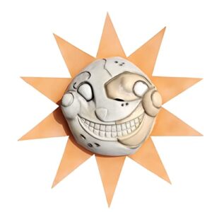 monster roser sundrop fnaf mask, sundrop fnaf cosplay for halloween, sundrop costume,fnaf security breach sundrop; fnaf sun and moon
