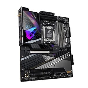 GIGABYTE X670E AORUS Xtreme (AM5/ LGA 1718/ AMD/ X670E/ EATX/ 5 Year Warranty/ DDR5/ Quad M.2/ PCIe 5.0/ USB 3.2 Gen2X2 Type-C/Intel WiFi 6E/ AQUANTIA 10GbE LAN/Q-Flash Plus/Motherboard)