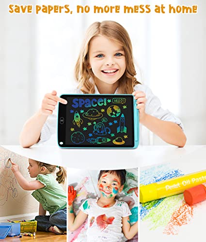 LCD Writing Tablet, 10-Inch Doodle Board, 3-Pack Toddler Toys, Educational Learning Drawing Tablet for Kids, Christmas and Birthday Gifts for 2 3 4 5 6 7 8 9 10 Years Old Boys and Girls