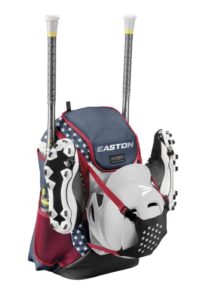 easton | walk-off nx backpack bag series | adult | team logo embroidery panel | stars & stripes