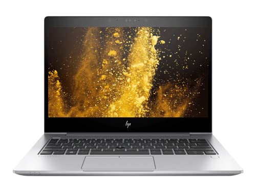 HP Elitebook 830 G5 13Inch FHD Laptop, Core i5-8350U 1.7GHz, 16GB RAM, 512GB SSD, Windows 10 Pro 64Bit, Silver, CAM (Renewed)