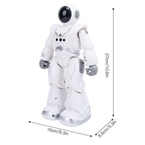 SPYMINNPOO RC Robot, Rc Robot Toys Gesture Sensor Smart Intelligent Programming Automatic Presentation RC Remote Control Robot for Kids Over 8 Years Old Kickscooter Deformation Model