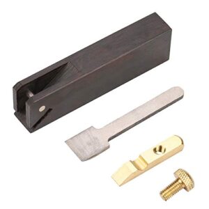 Mini Wood Planer, Ebony Woodworking Hand Plane, Mini DIY Cable Line Woodworking Plane Carpenter Wood Cutting Tool