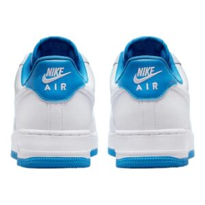 Nike Air Force 1 Low Men's White/White-LT Photo Blue DR9867-101 12.5