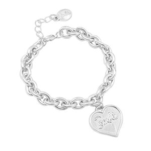 Barbie Chunky Heart Bracelet - Silver