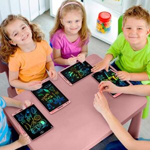 Colorful 8.5 Inch LCD Writing Tablet for Kids, Electronic Sketch Drawing Pad Doodle Board, Toddler Educational Travel Learning Games Birthday Gift Toys for 2 3 4 5 6 7 8 Year Old Girls