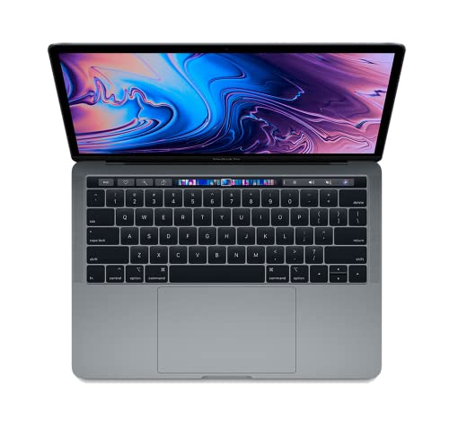 2019 Apple MacBook Pro with 2.4GHz Intel Core i5 (13-inch, 16GB RAM, 512GB Storage) Space Gray (Renewed)