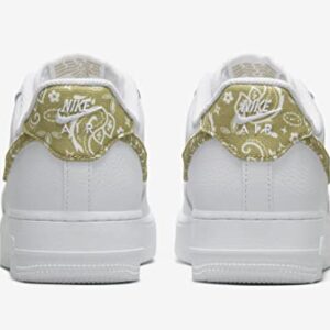 Nike Women's Air Force 1 Low '07, White/Barley-white, 5