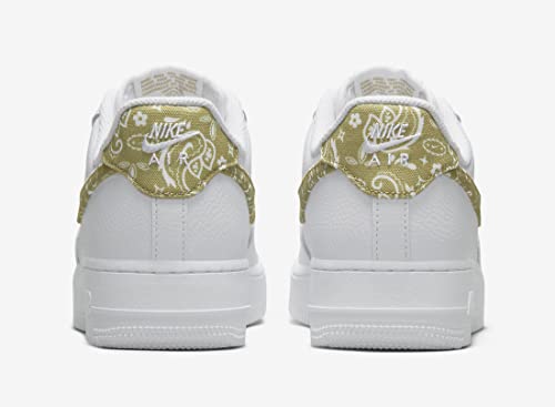 Nike Women's Air Force 1 Low '07, White/Barley-white, 5