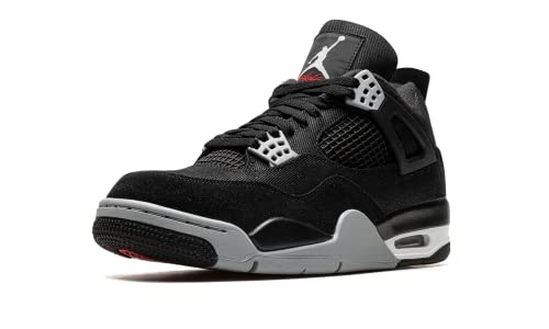 Jordan Mens Air 4 DH7138 006 Black Canvas - Size 11