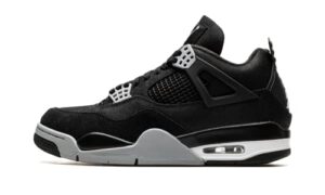 jordan mens air 4 dh7138 006 black canvas - size 10