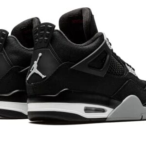 Jordan Mens Air 4 DH7138 006 Black Canvas - Size 10