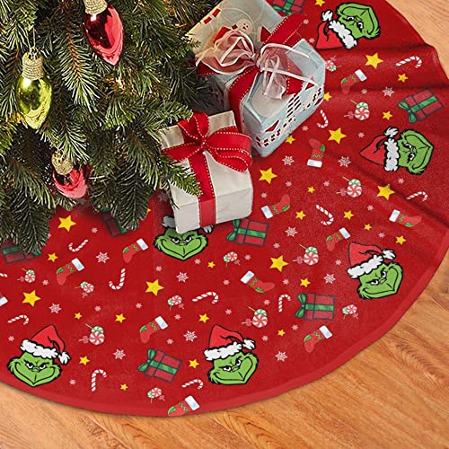 Christmas Tree Skirt ,Christmas Tree Decorations ,Christmas Ornament for Home Decor for Xmas Party Supplies Gift 30"