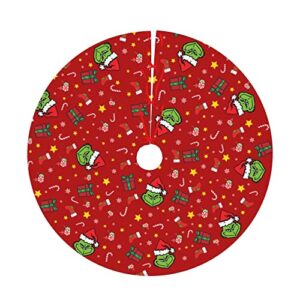 Christmas Tree Skirt ,Christmas Tree Decorations ,Christmas Ornament for Home Decor for Xmas Party Supplies Gift 30"