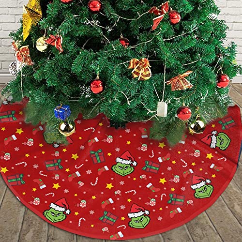 Christmas Tree Skirt ,Christmas Tree Decorations ,Christmas Ornament for Home Decor for Xmas Party Supplies Gift 30"