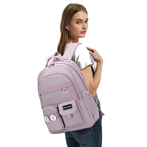 Makukke School Backpack for Women, Laptop Backpack 15.6 Inch College School Bag Anti Theft Travel Daypack Bookbag for Girls