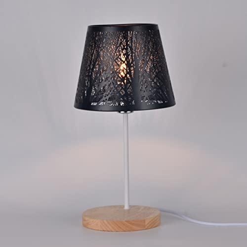 OSALADI Lamparas De Pie para Sala Tree Shadow Lamp Bedside Lamp Decorative Nightstand Lamp Desk Lamp Contemporary Style Small Accent Table Lamp for Living Room Bedroom Galaxy Lamp