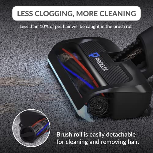 Prolux X8 Elite Backpack Canister Vacuum Cleaner with Premium Multi Point Adjustable Straps Deluxe Tools and Powerhead Kit