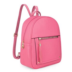 montana west anti theft backpack purse for women backpack for ladies with secured zipper & tassel, mwc-104hpk
