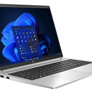 HP ProBook 455 G9 15.6" 60Hz FHD IPS Laptop (AMD Ryzen 5 5625U 6-Core, 16GB RAM, 512GB PCIe SSD, AMD Radeon, Backlit KB, WiFi 6, Bluetooth 5.2, Ethernet LAN (RJ-45), HD Webcam, Win 10 Pro) with Hub