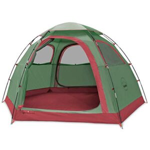 kazoo outdoor camping tent 2/4 person waterproof camping tents easy setup two/four man tent sun shade 2/3/4 people (4pgreen)
