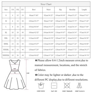 QUFECH Adult Women Halloween Costumes, Costumes For Alice In Wonderland Costume Girls 44783 Hallowmas Print Long Sleeve Tunic Dresses Pockets Plus Size T-Shirt Dress Women's Casual Loose (XL, Wine)