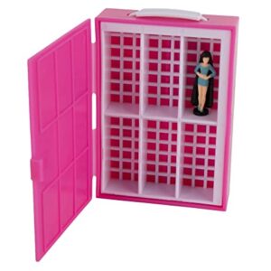 World's Smallest Barbie Fashion Case, Miniature, Includes 1 case and 2 Micro Figures, Styles Selected at Random