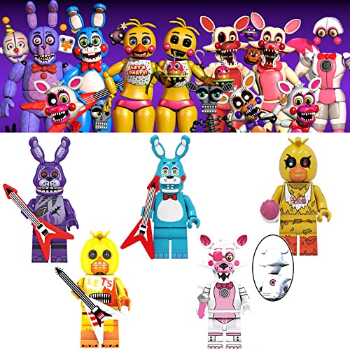 11 Xoerotk FNAF Action Figure, 24PCS 5 Nights Freddy Toys FNAF Gift Set Party Favors