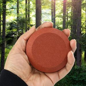 Axe Sharpening Stone Whetstone Tool Sharpener Puck Blade Hatchet Sharpening Stones Dual Side Grit Waterstone Axe Sharper Disk for Garden Tools