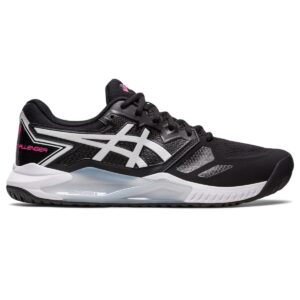 ASICS Men's Gel-Challenger 13 Tennis Shoes, 10, Black/HOT Pink