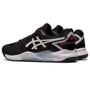 ASICS Men's Gel-Challenger 13 Tennis Shoes, 10, Black/HOT Pink