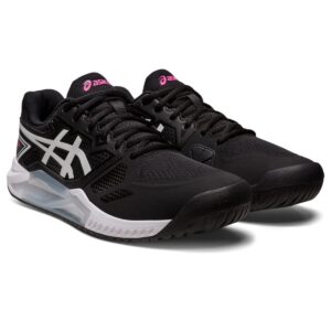 ASICS Men's Gel-Challenger 13 Tennis Shoes, 10, Black/HOT Pink