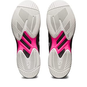 ASICS Men's Solution Swift FlyteFoam Tennis Shoes, 10, Black/HOT Pink