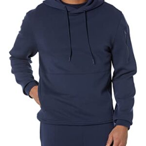 Amazon Essentials Men's Active Sweat Hooded Sweatshirt, Navy, X-Large