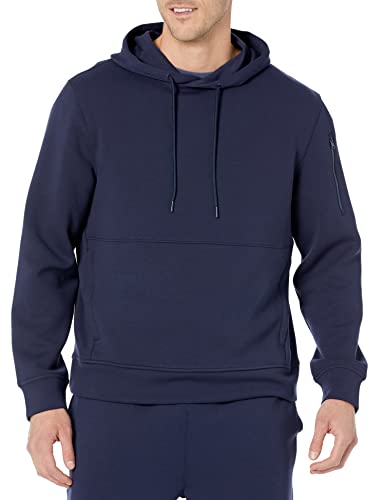 Amazon Essentials Men's Active Sweat Hooded Sweatshirt, Navy, X-Large