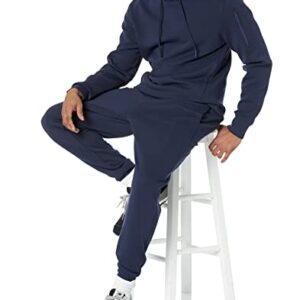 Amazon Essentials Men's Active Sweat Hooded Sweatshirt, Navy, X-Large