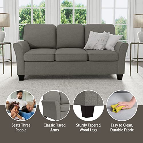 Hillsdale Lorena Upholstery, Sofa, Gray