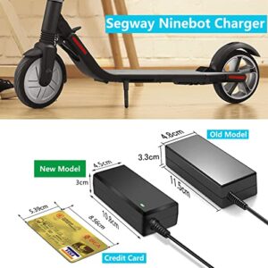 2Amp Lime Scooter Chargers Replacement for Ninebot G30LP ES2 ES4 ES1L F20 F30 F40 E22 E25 M365 Pro/Pro2 Lime-S Electric Scooter with 36V Battery,42V 1.7A Compatible with Segway Ninebot Charger