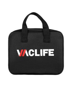 vaclife tire inflator storage bag - air compressor portable bag, storage bag for air pump for car tires, carrying case for air compressor for car, tire pump travel bag, for vl701, vl708 & vl748