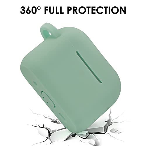 Filoto Airpods Pro 2nd Generation Case Cover 2022, Cute Silicone Protective Case with Bracelet Keychain Accessories for New Apple Airpods Pro 2 Women Girls (Cactus Green)