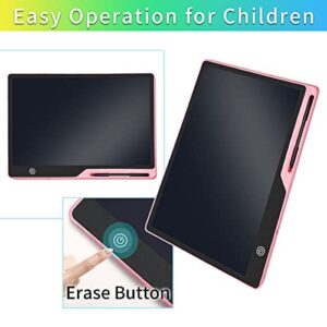 Toy Gifts for Girls, 16 Inch Rechargeable LCD Writing Tablet Birthday Gifts for Kids Doodle Board Drawing Tablet, Reusable Drawing Pads Educational Toys for Boys Girls, Pink