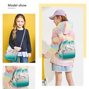 KL928 Girls Mini Backpack Bowknot Polka Dot Cute Small Daypacks Convertible Shoulder Bag Purse for Women