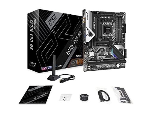 ASRock X670E PRO RS Support AMD AM5 RYZEN 7000 Series Processors Motherboard