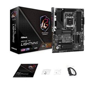 ASRock X670E PG Lightning Support AMD AM5 RYZEN 7000 Series Processors Motherboard